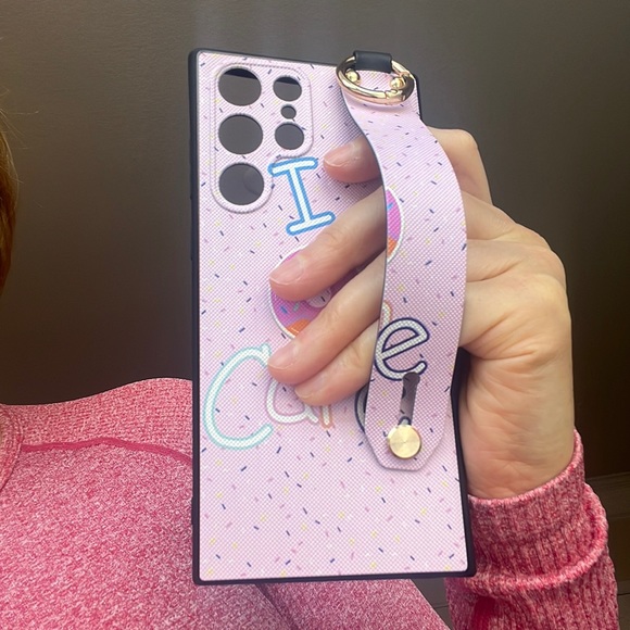 For Samsung Galaxy S22 plus,S22 ultra phone case with strap kickstand ring - Picture 8 of 13